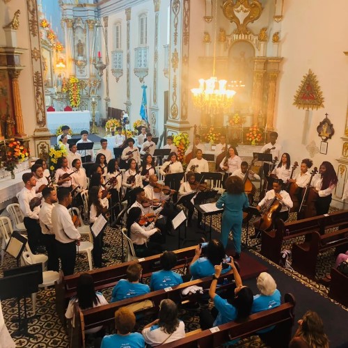 Paróquia São Sebastião sedia concerto do projeto Volta Redonda Cidade da Música 